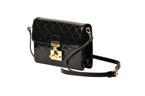 Bravo Handbags B70-1779BLK Julia Wallet Handbag, Black
