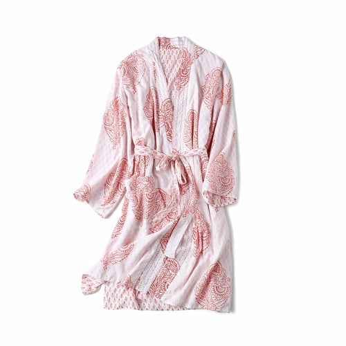 Pink City Robe for new moms