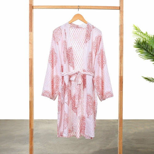 Pink City Robe for new moms